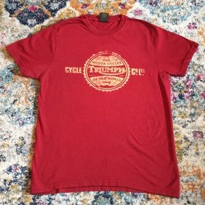 Lucky Brand Triumph Motorcycles T-shirt